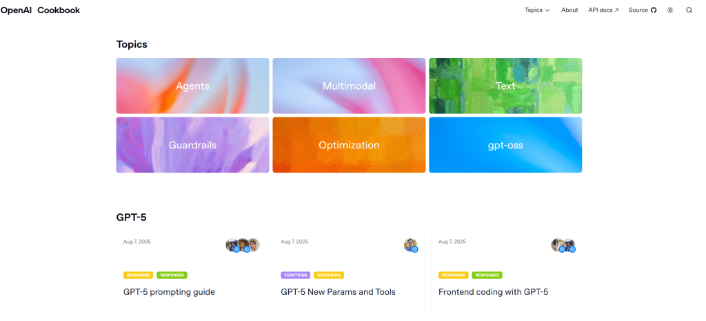 OpenAI Cookbook